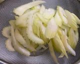 俺流！セロリのカレークミンシード漬け作り方1写真