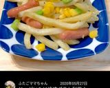 じゃがいもコーンポークビッツのバター炒め作り方11写真