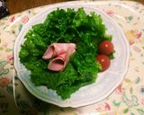母の日にも✨薔薇のハムのサラダ✨☺⛄☕作り方5写真