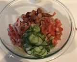 スパゲティサラダ作り方1写真
