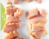とろとろ茄子と鶏むね肉のごまポン酢作り方1写真