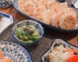 蓮根の明太&鶏ひき肉挟み揚げ作り方6写真