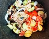 ツナとナスのトマトチーズ焼き作り方6写真