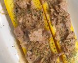 ズッキーニとシーチキンのオーブン焼き作り方2写真