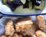 とろとろ茄子と鶏むね肉のごまポン酢作り方5写真