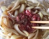 レンジ10分！玉ねぎが旨いつゆだく牛丼作り方3写真