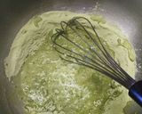 レンジ簡単☆抹茶ソイミルク信玄餅風☆米粉作り方1写真