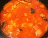 ナスたっぷり☆ガーリックトマトスープ作り方3写真