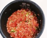 離乳食　炊飯器でミートソース作り方1写真