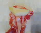 りんごの豚ロースしゃぶ用肉巻き作り方4写真