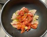 黒酢中華パスタ作り方4写真