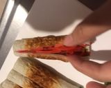 竹輪の大葉と紅生姜詰め作り方3写真