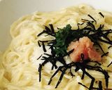 たらこクリームパスタ♡牛乳とコンソメで☆作り方4写真