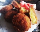 貴女風味で残り煮物でコロッケ♥ゆりさん風作り方9写真