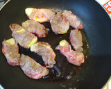 りんごの豚ロースしゃぶ用肉巻き作り方9写真