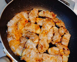 りんごの豚ロースしゃぶ用肉巻き作り方14写真