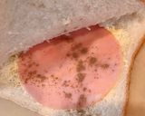 レンジで玉子、ホットハムたまごサンド作り方6写真