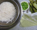 豆ごはん。さや煮汁で炊き込んで~ツヤ豆編作り方7写真