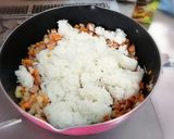 【パパ料理】残りご飯で簡単ピラフ作り方3写真