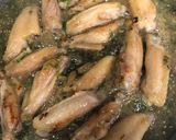 手羽中のねぎごま漬け焼き作り方4写真
