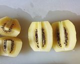 夏のおやつ☆キウイヨーグルトシャーベット作り方1写真