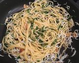 しらすと大葉のペペロンチーノ作り方6写真