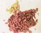 カリカリベーコンのバルサミコドレッシング作り方1写真