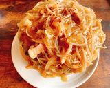 中華風鶏餡かけ丼〜はみ出すデカ盛り〜作り方9写真