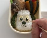 いないいないばぁ!のワンワンのキャラ弁作り方9写真