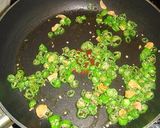 しらすとしし唐のしそ和えパスタ作り方4写真