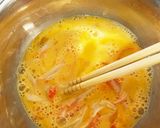 スイートコーンオムレツ蟹風味作り方1写真