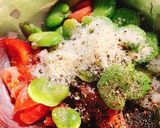 天豆とトマトのチーズサラダ作り方9写真