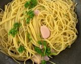 新生姜和風ガーリックパスタ作り方6写真