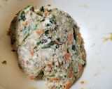 はんぺんで ふわふわ一口お好み焼き作り方4写真