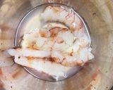 ガスパチョアレンジ★トマトとエビのパスタ作り方1写真