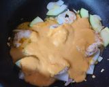 ガスパチョアレンジ★トマトとエビのパスタ作り方5写真
