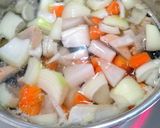 鮭味噌カレー汁作り方5写真
