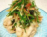 塩分制限に♪香味野菜たっぷりの豚しゃぶ作り方5写真
