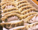 男飯★BRUNO 羽根付ゼラチン親父餃子作り方5写真