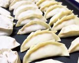男飯★BRUNO 羽根付ゼラチン親父餃子作り方6写真