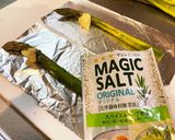男飯★グリーンアスパラの親父ホイル包み作り方3写真