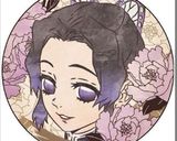 鬼滅の刃 胡蝶しのぶキャラケーキ作り方1写真
