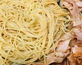 ハム＆玉葱●チーかけケチャップナポリタン作り方3写真