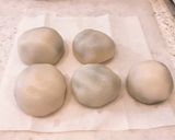 白玉あんこパン*当日限定!作り方1写真