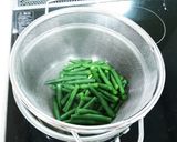 夏到来☆インゲンのゴマネーズあえ♬作り方6写真