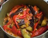 なすとパプリカのスパゲッティー作り方3写真