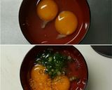 "彩りひかえめ" だし巻き玉子作り方2写真