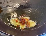 俺流！カラスミと葱のペペロンチーノ作り方5写真