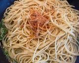 俺流！カラスミと葱のペペロンチーノ作り方11写真