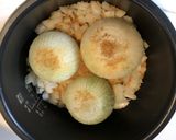 低温無水のオニオングラタンスープ作り方2写真